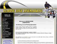 Tablet Screenshot of leadingedgeline.com